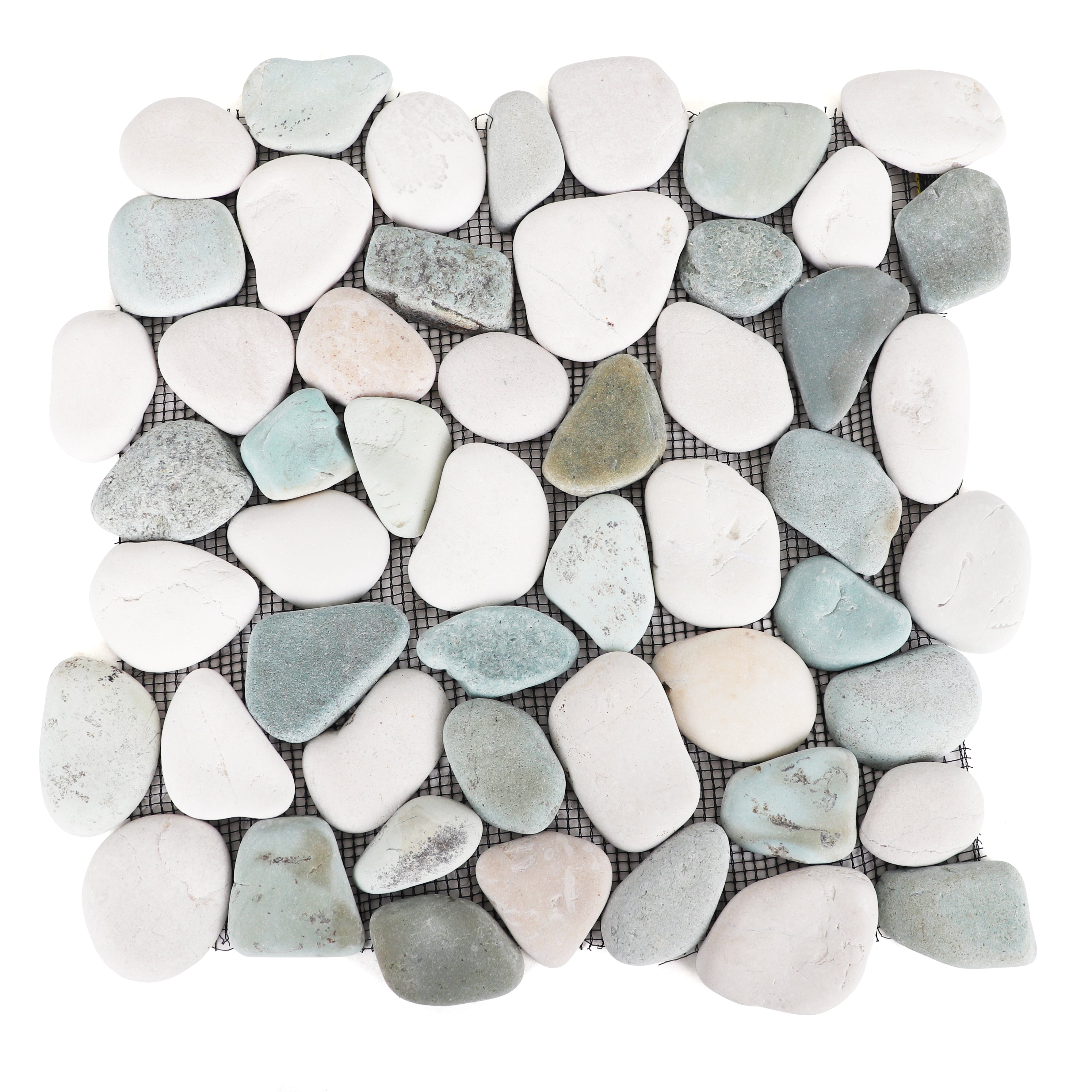 Sea Green Pebble Tile - 10 Pack