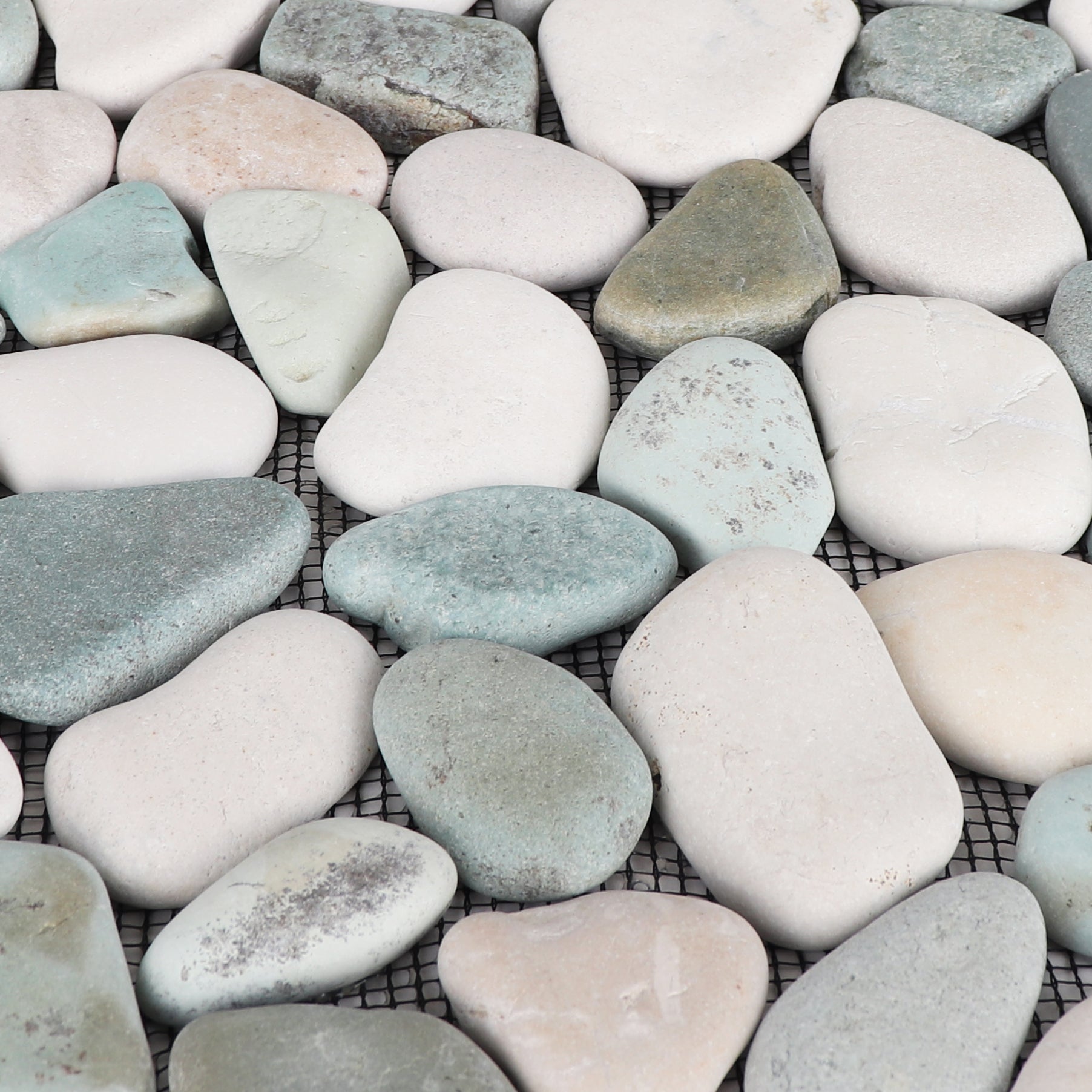 Sea Green Pebble Tile - 10 Pack