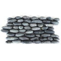 Stacked Black Pebble Tile - 10 Pack