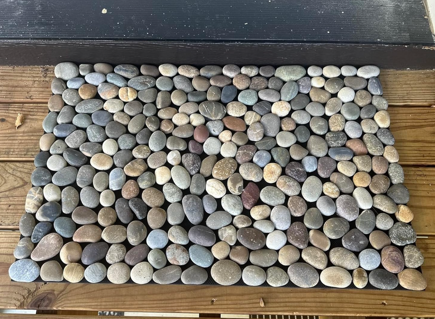 Brook Branch Mixed Stone Pebble Mat