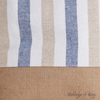Beach Bag - Drawstring - Straw Beach Bag - Elliot