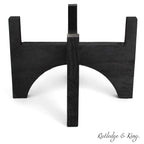 Ashcroft Mid Century Plant Stand - Black