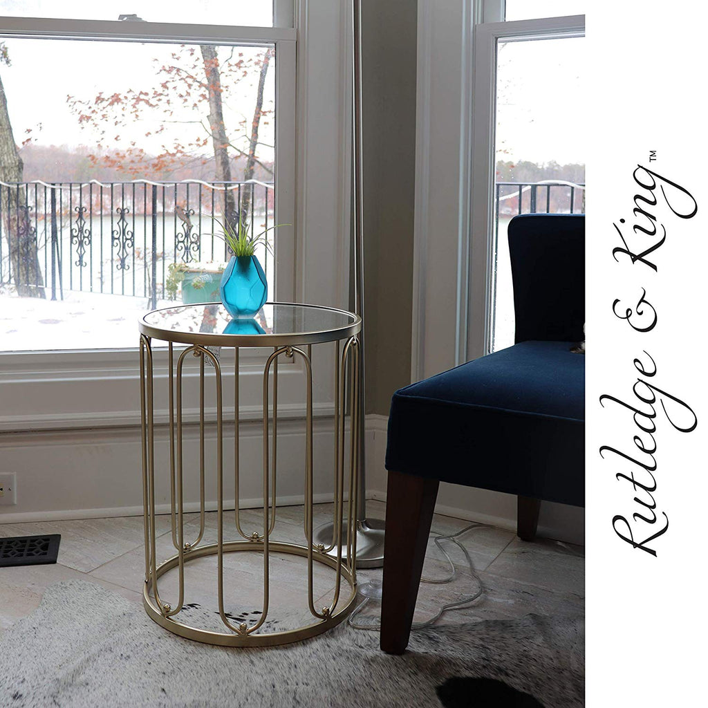 Braswell End Table Set - Gold