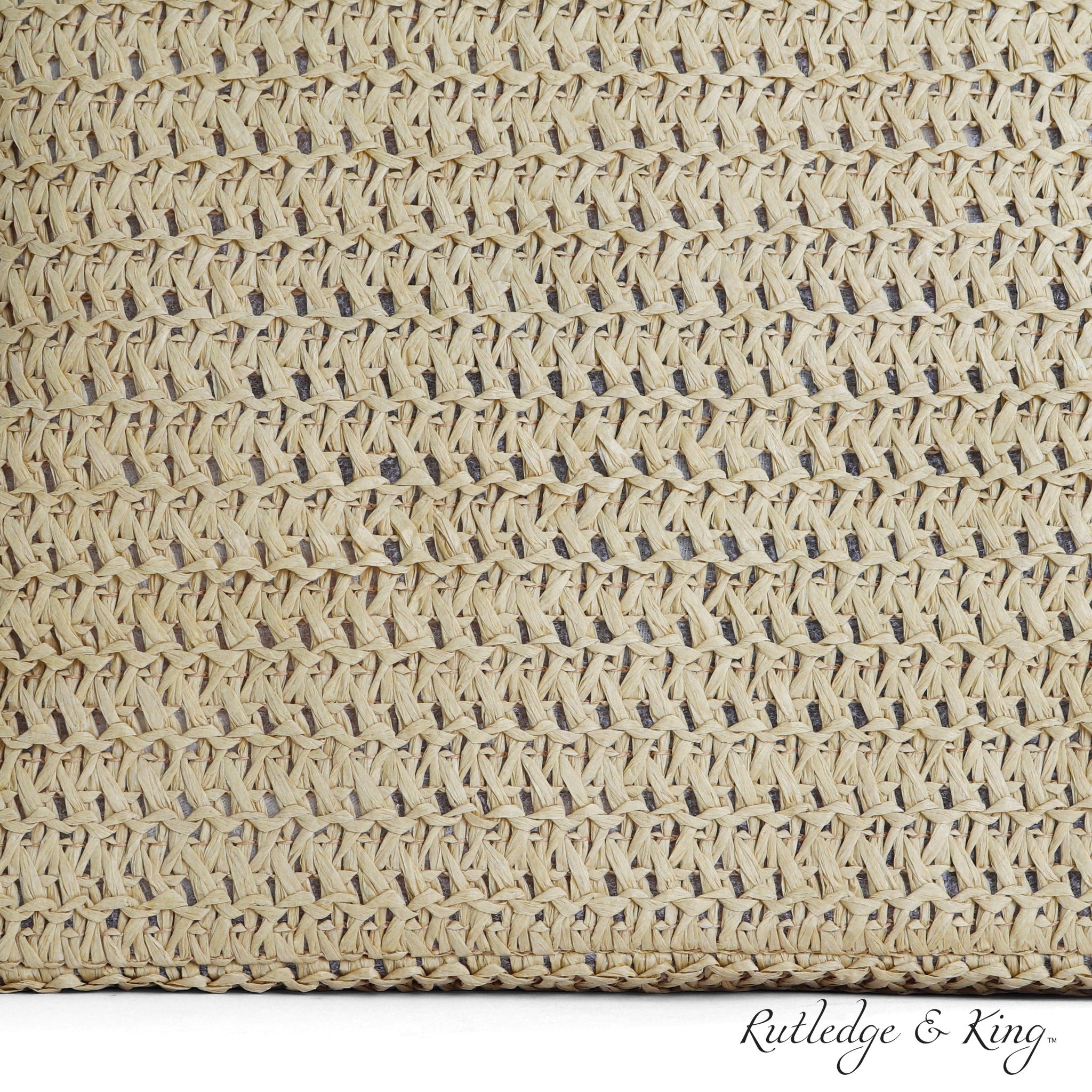 Beach Bag - Straw Bag - Large Tote Bag - Brown