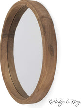 Load image into Gallery viewer, Midwood Wooden Mirror - Extra Large
