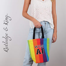 Load image into Gallery viewer, Wine Carrying Bag - 4 Bottle - Rainbow
