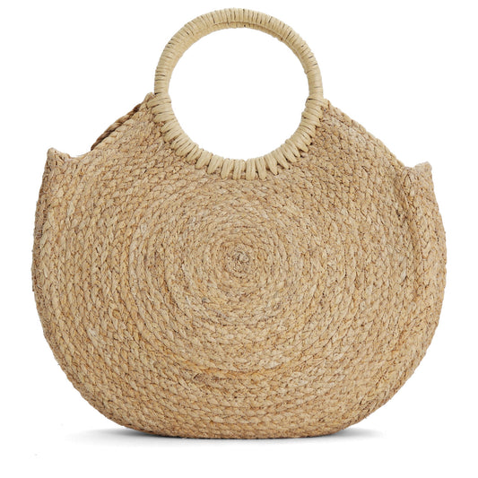 Straw Purse - Basket Purse - Tan Purse Handbags - Calhoun