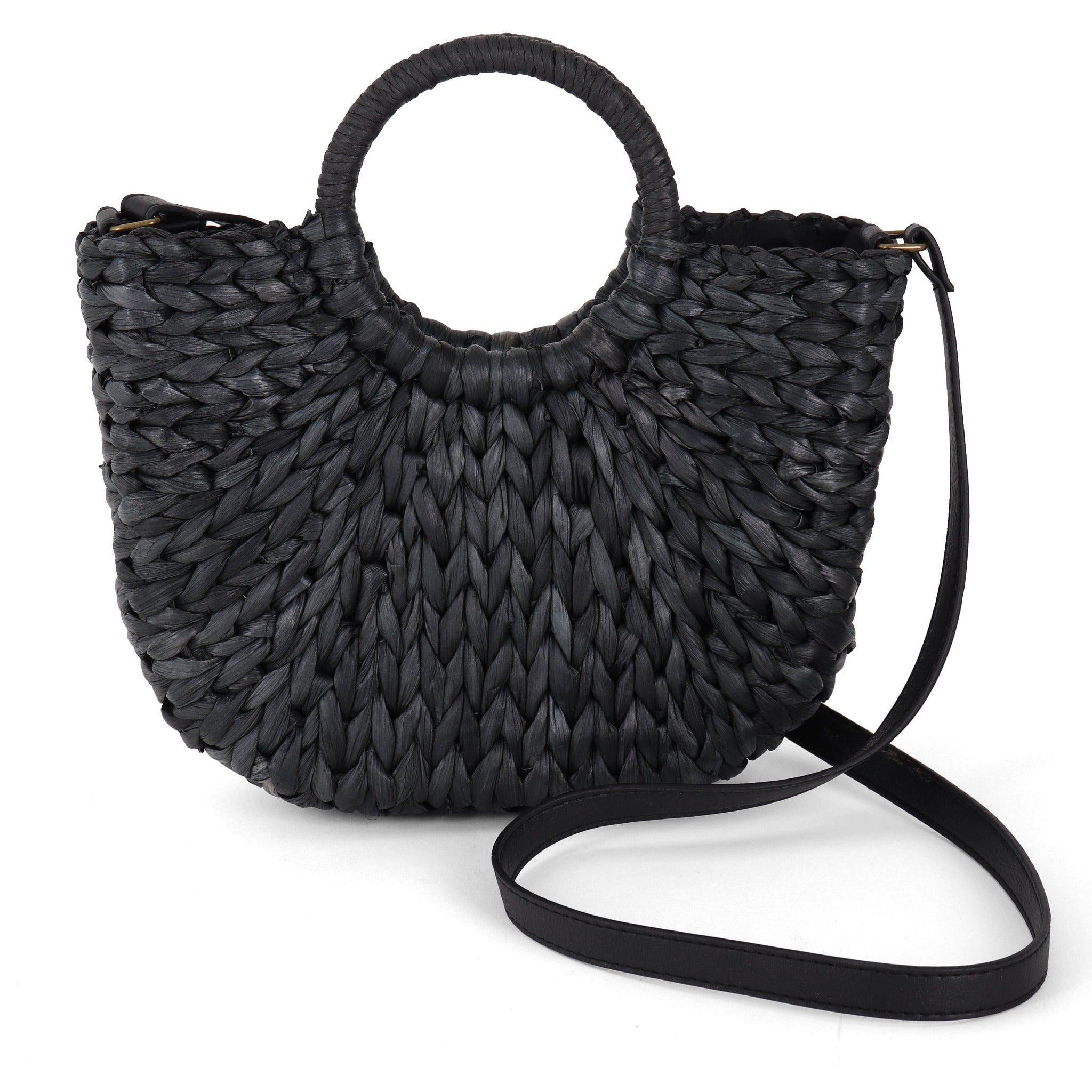Woven Straw Crossbody Summer Bag, Wicker Purse Straw Beach Handbag With  Pearl Handle - Etsy | Straw handbags, Bags, Quilted handbags