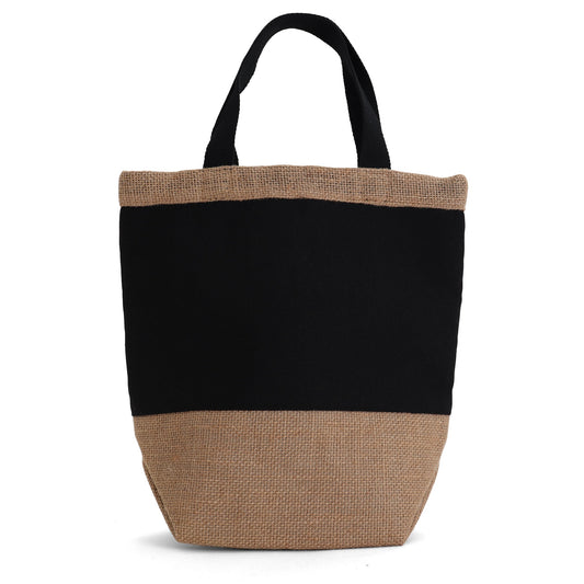 Wine Carrying Bag - 4 Bottle - Black and Tan