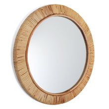 Load image into Gallery viewer, Seaside Wooden Mirror - Medium
