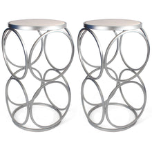 Load image into Gallery viewer, Britton End Table 2 Pack - Silver

